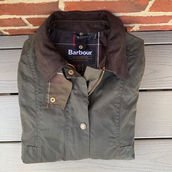 Barbour Fiddich Waxed Cotton Coat - Picture 1 of 15
